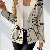 Angela™ | Blazer Line Art