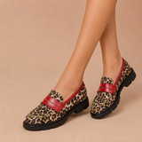 MARIANNE | MOCASSINS LÉOPARD SUÈDE
