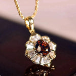Collier Kavella Solcrimson