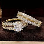 ENSEMBLE ÉTERNEL ÉCLAT DIAMANT BAGUE