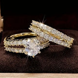 ENSEMBLE ÉTERNEL ÉCLAT DIAMANT BAGUE