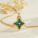 Collier Émeraude Pendentif