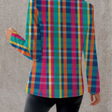 Eleonora™ | Blazer a Quadri Arcobaleno