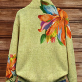 SIDONIE | VESTE IMPRIMÉE LYS TROPICAL VIBRANT