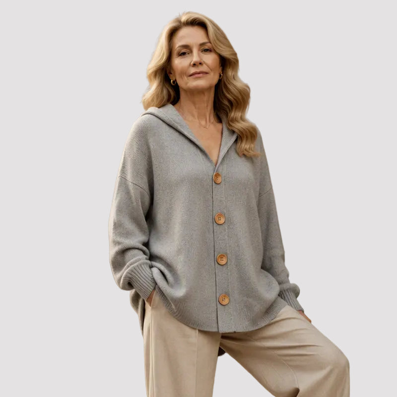 ÉLOISE | PULL CONFORT BLEU