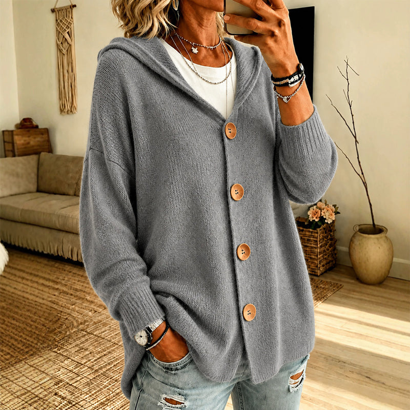 ÉLOISE | PULL CONFORT BLEU