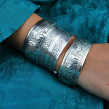 BRACELET BOHÈME MANCHETTE | ARGENT