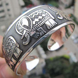BRACELET BOHÈME MANCHETTE | ARGENT