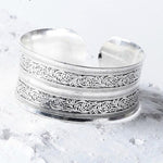 BRACELET BOHÈME MANCHETTE | ARGENT