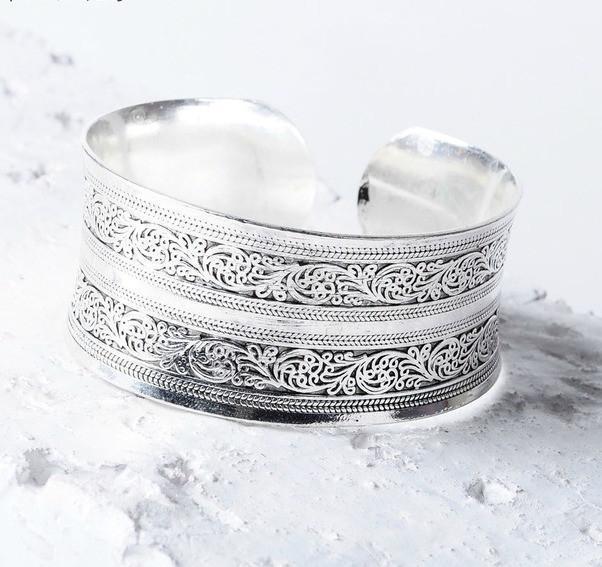 BRACELET BOHÈME MANCHETTE | ARGENT