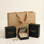 Silver Golden Threads - Ring