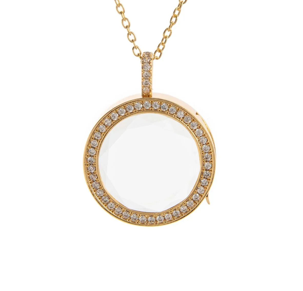 The Gem Halo Locket