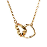 Collier Deux Cœurs