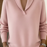 ISABELLE | PULL TRICOTÉ COL CHÂLE