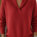 ISABELLE | PULL TRICOTÉ COL CHÂLE
