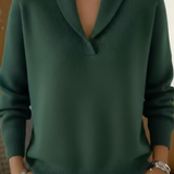ISABELLE | PULL TRICOTÉ COL CHÂLE