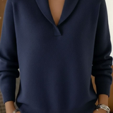 ISABELLE | PULL TRICOTÉ COL CHÂLE