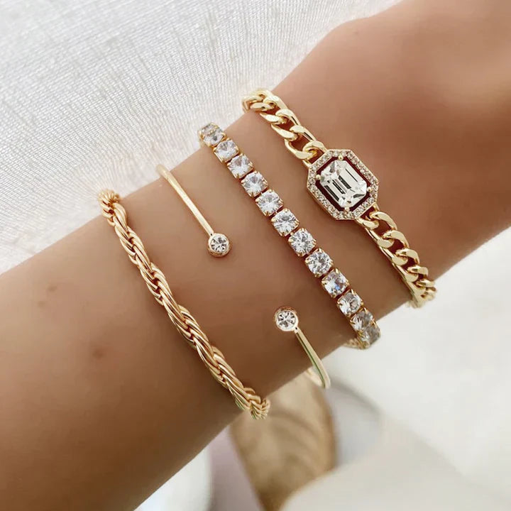 Ensemble Domitia Calvina Bracelet | Or