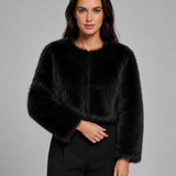 MURIEL | VESTE EN FAUSSE FOURRURE COURTE