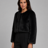 MURIEL | VESTE EN FAUSSE FOURRURE COURTE