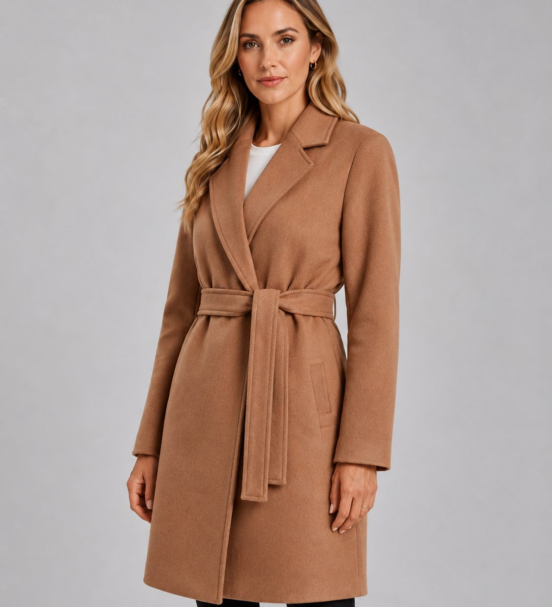 ELISE | MANTEAU CEINTURÉ