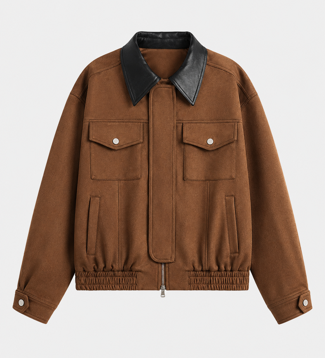 ÉLODIE | VESTE EN SIMILICUIR COURTE