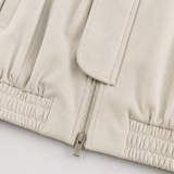 ÉLODIE | VESTE EN SIMILICUIR COURTE