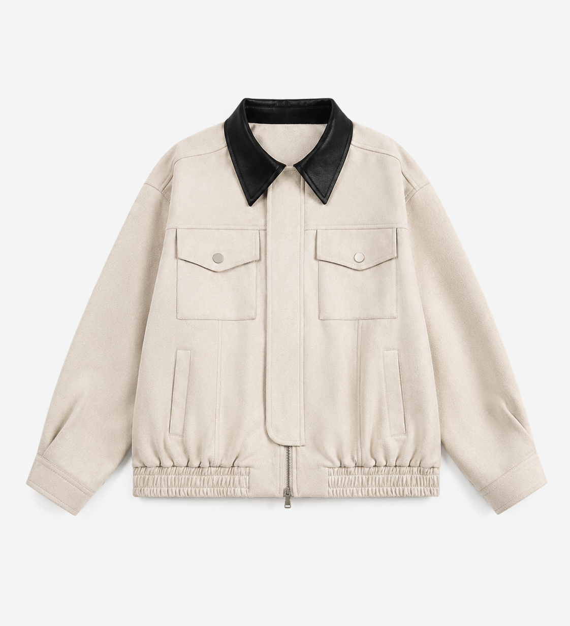 ÉLODIE | VESTE EN SIMILICUIR COURTE