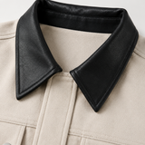 ÉLODIE | VESTE EN SIMILICUIR COURTE