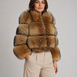 LÉA | VESTE EN FAUSSE FOURRURE COURTE OVERSIZE