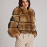 LÉA | VESTE EN FAUSSE FOURRURE COURTE OVERSIZE