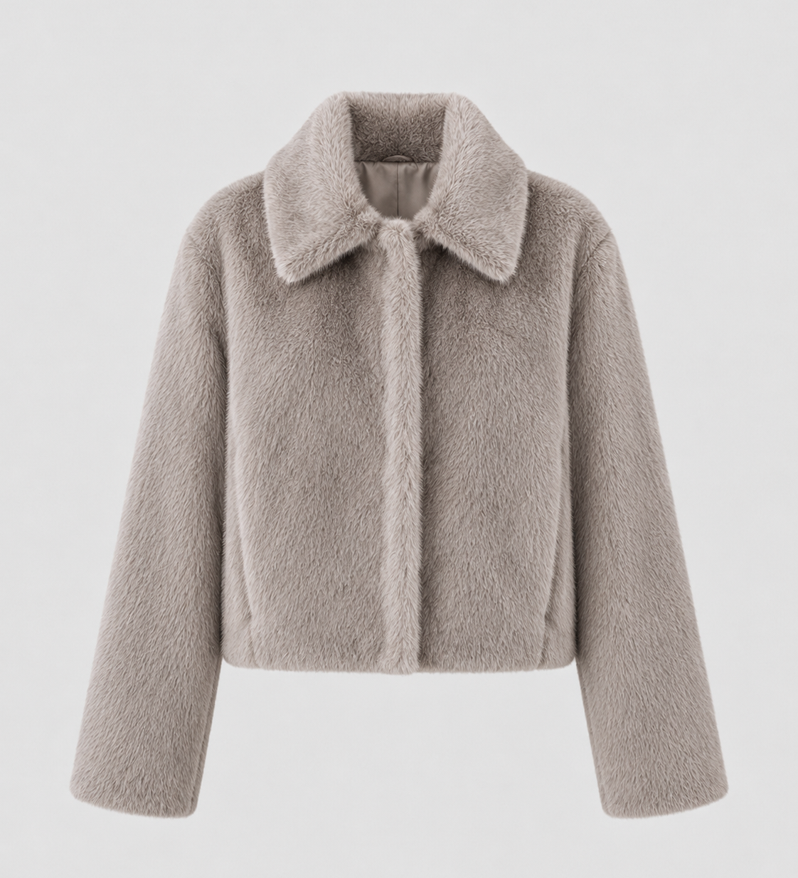 VIRGINIE | VESTE EN FAUSSE FOURRURE COURTE