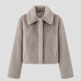 VIRGINIE | VESTE EN FAUSSE FOURRURE COURTE