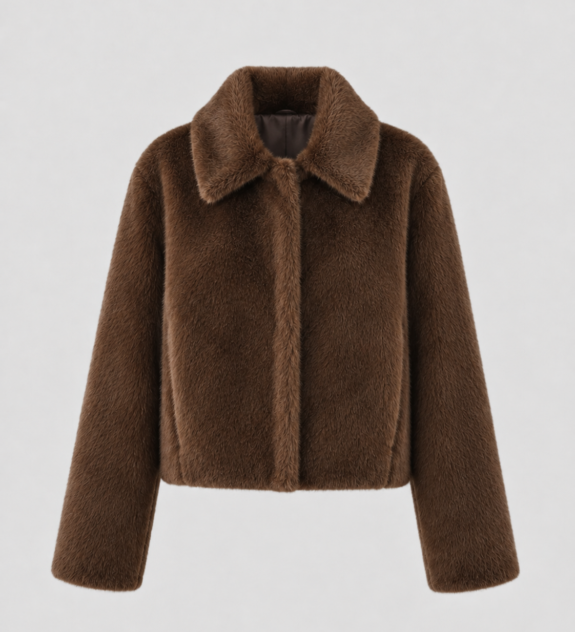 VIRGINIE | VESTE EN FAUSSE FOURRURE COURTE