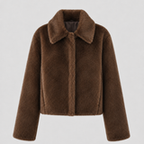 VIRGINIE | VESTE EN FAUSSE FOURRURE COURTE