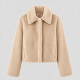 VIRGINIE | VESTE EN FAUSSE FOURRURE COURTE