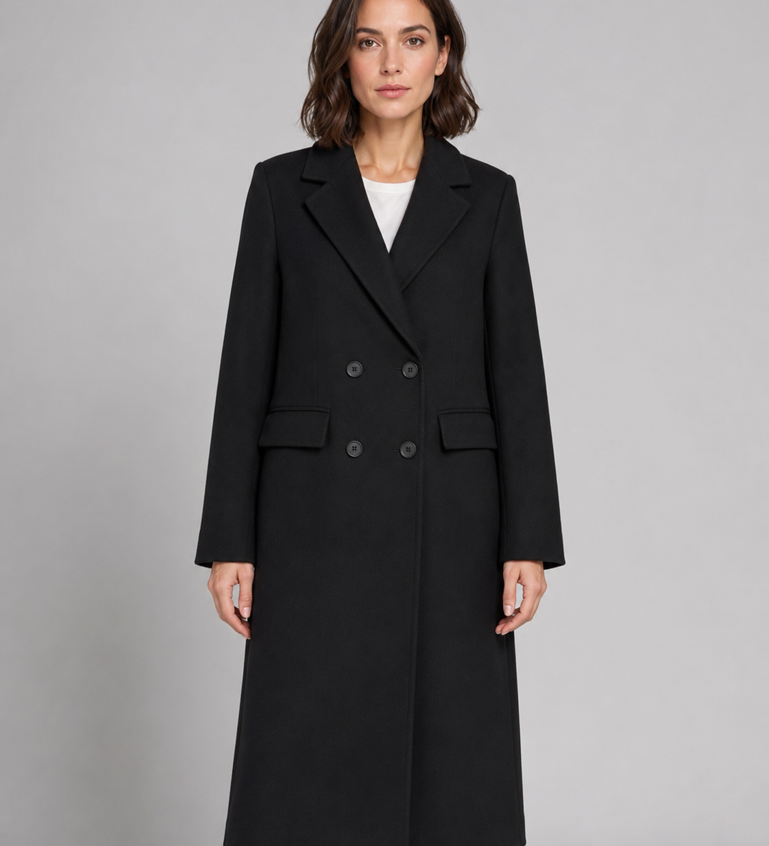 MATHILDE | MANTEAU LONG CROISÉ