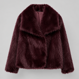 EMILIE | VESTE EN FAUSSE FOURRURE COURTE