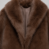 EMILIE | VESTE EN FAUSSE FOURRURE COURTE