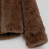 EMILIE | VESTE EN FAUSSE FOURRURE COURTE