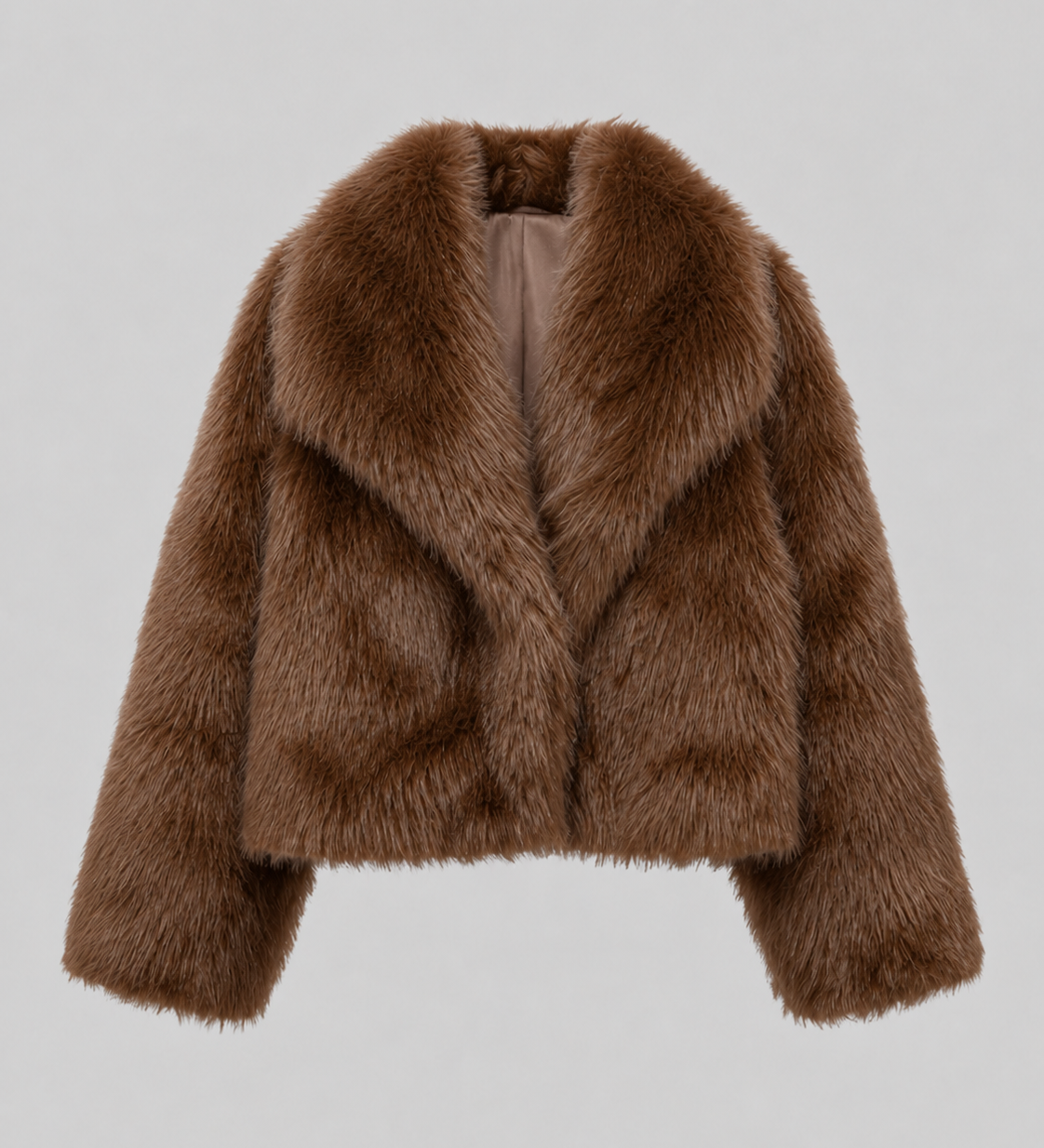 EMILIE | VESTE EN FAUSSE FOURRURE COURTE