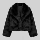 EMILIE | VESTE EN FAUSSE FOURRURE COURTE