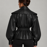 NADÈGE | VESTE EN SIMILICUIR