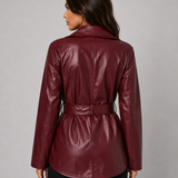 GABRIELLE | VESTE EN SIMILICUIR