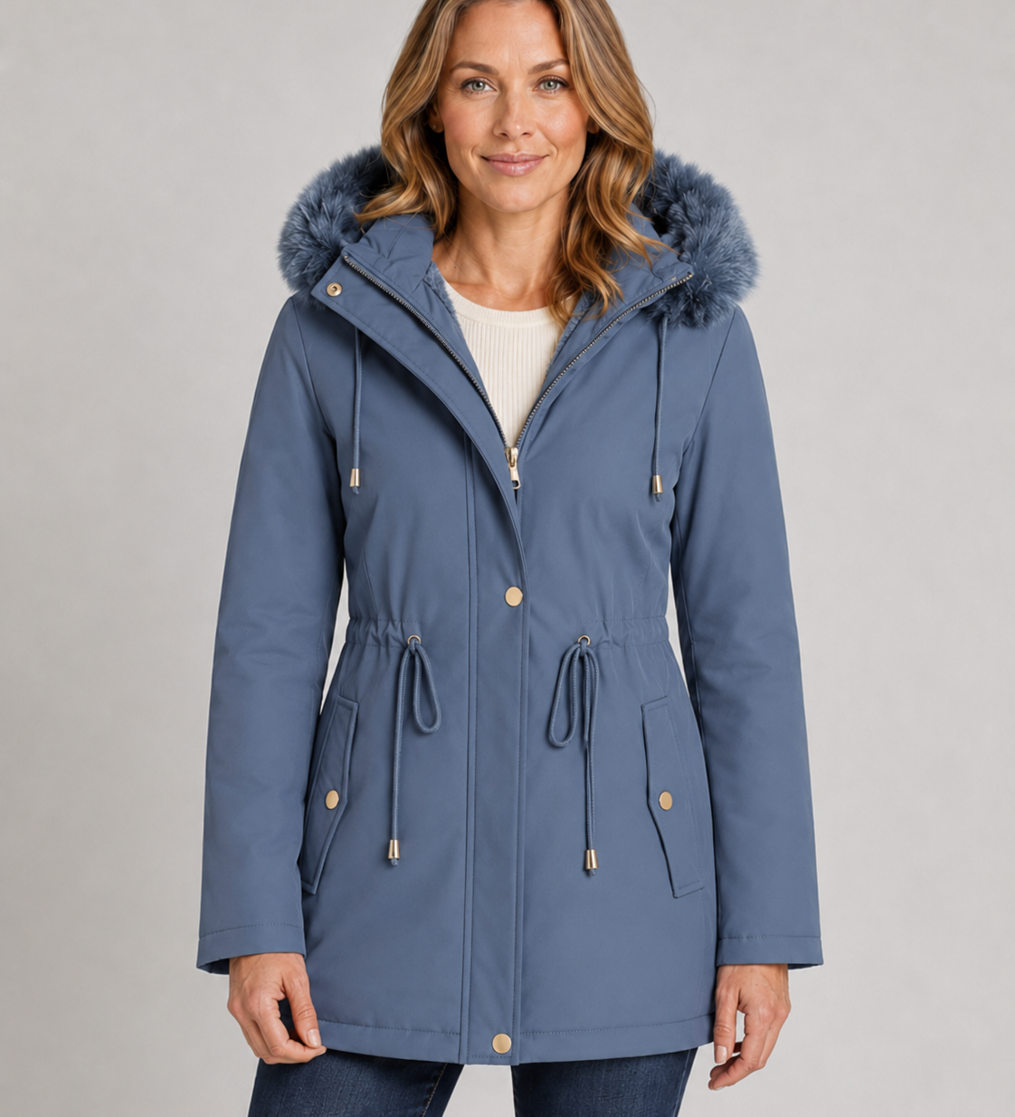 VIVIANE | PARKA À CAPUCHE