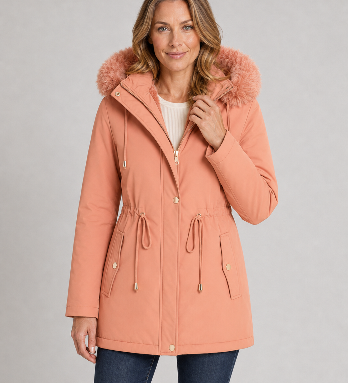 VIVIANE | PARKA À CAPUCHE