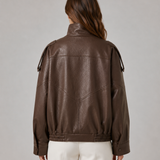 MÉLODIE | VESTE EN SIMILICUIR