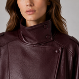 MÉLODIE | VESTE EN SIMILICUIR