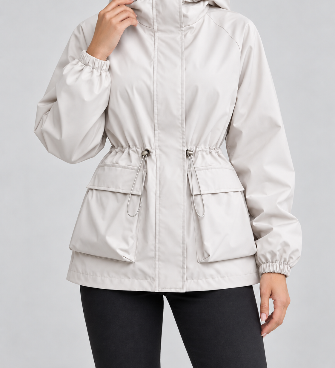NICOLE | VESTE À CAPUCHE