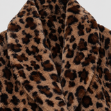 LÉONIE | MANTEAU EN FAUSSE FOURRURE LONG